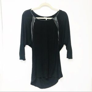 Studio Y black womens top